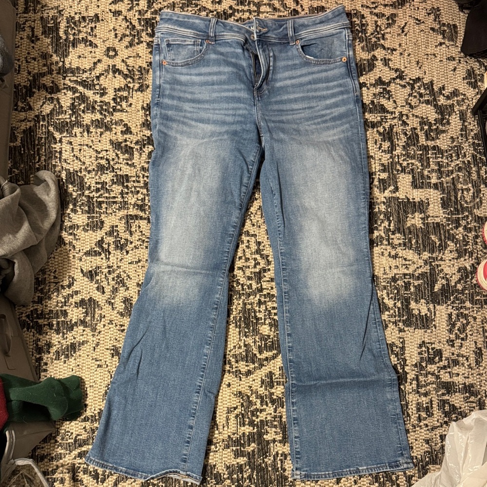 American Eagle Outfitters Light Blue Boot Cut Jeans
